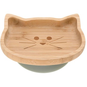 LÄSSIG Teller »Little Chums, Cat«, mit Saugnapf