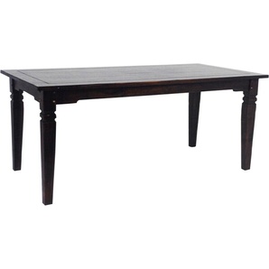 SIT Esstisch Samba, mit Ansteckplatten, Breite 160 cm Einheitsgröße braun Esstische rechteckig Tische
