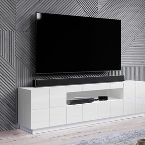 Tv-lowboard Kukle Tv-tisch Modern Design Kollektion Wohnzimmer Tv-schrank
