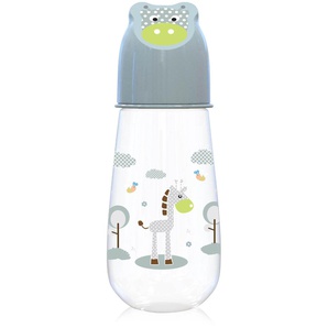 Baby Care Babyflasche 125 ml, Motivdeckel, Silikonsauger der Größe 0+, ab Geburt