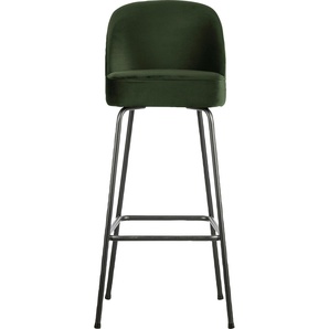 Hochstuhl BEPUREHOME VOGUEBH2 Stühle B/H/T: 50 cm x 103 cm x 55 cm, 1 St., Struktur (100% Polyester)-Polyester, grün Bistrostuhl Hochstuhl Bistrostühle