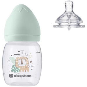 Kikkaboo Baby-Trinkflasche Savanna 180 ml, Anti-Kolik-Sauger, Weithalsöffnung