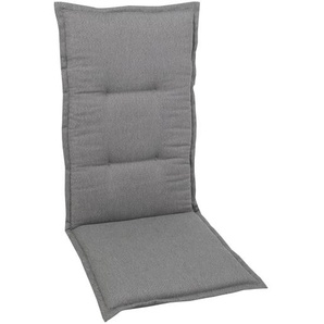 Garten-Sesselauflage 20925-01 in grau, für Hochlehner