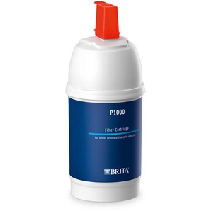 Brita Filterkartusche P1000 , Blau, Weiß , Kunststoff , verbesserte Kalkreduktion , Küchengeräte, Wasseraufbereitung, Wasserfilter