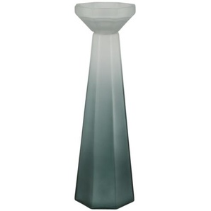Kerzenständer - grün - Glas - 43 cm - [14.0] | Möbel Kraft