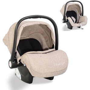 Moni Kindersitz Babyschale Veyron Gruppe 0+ (0 - 13 kg) Sonnendach, Adapter