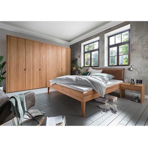 Massivholz Schlafzimmer aus Kernbuche geölt modern (vierteilig)