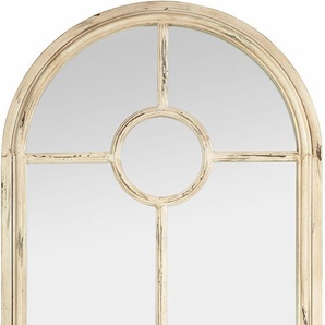 Dekospiegel SCHNEIDER Fenster Spiegel Gr. B/H/T: 59 cm x 180 cm x 4 cm, beige (creme) Deko-Spiegel Ganzkörperspiegel Garderobenspiegel Spiegel
