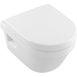 Tiefspül-WC VILLEROY & BOCH Architectura WCs weiß (weiß alpin) WC-Becken inkl. WC-Deckel, mit DirectFlush und CeramicPlus