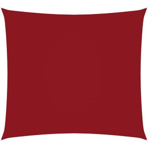135638  Sunshade Sail Oxford Fabric Square 7x7 m Red