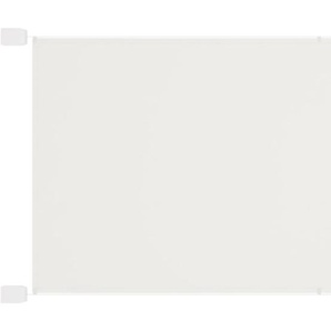 Senkrechtmarkise Weiß 60x1000 cm Oxford-Gewebe