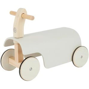 Rutschfahrzeug , Natur, Weiß , Holz , 46x26x38 cm , Spielzeug, Kinderspielzeug, Laufräder & Rutschfahrzeuge