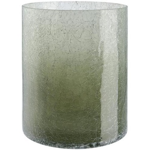 Jette Home Windlicht Craquele - grün - Glas - 15 cm - [13.5] | Möbel Kraft