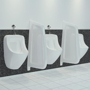 Urinal Trennwand Wandmontage Keramik Weiß