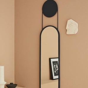 LeGer Home by Lena Gercke Wandspiegel »länglicher Spiegel, schwarz« (1-St), Dekospiegel, Wanddeko, länglich oval, Rahmen aus Metall, modern