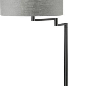 Stehlampe FISCHER & HONSEL Rota Lampen Gr. 3 flammig, Ø 40 cm Höhe: 151 cm, 1 St., schwarz (sand schwarz, grau) Stehlampe Stehleuchten