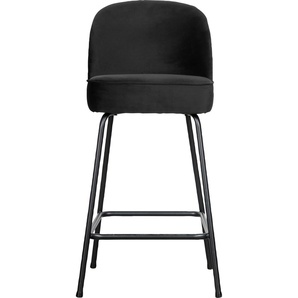 Hochstuhl BEPUREHOME VOGUEBH1 Stühle B/H/T: 50 cm x 89 cm x 55 cm, 1 St., Struktur (100% Polyester)-Polyester, schwarz Bistrostuhl Hochstuhl Bistrostühle