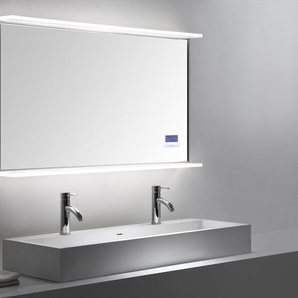Smart Home LED Spiegel 120x65 cm mit Touch Bedienung