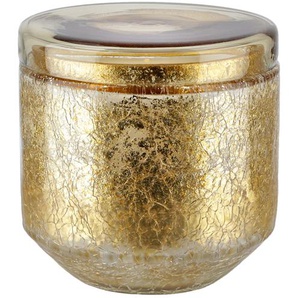 Kerze im Glas - gold - Glas , Wachs - 9 cm - [9.0] | Möbel Kraft