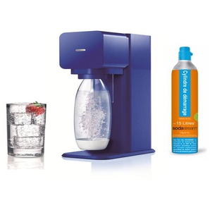 SodaStream Wassersprudler Starter Set, Blau