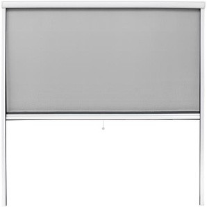 Insektenschutzrollo für Fenster 160x160 cm Weiß
