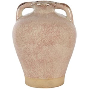 Clayre & Eef Deko Vase 6CE1266M Ø 19*25 cm - Rosa Beige Keramik