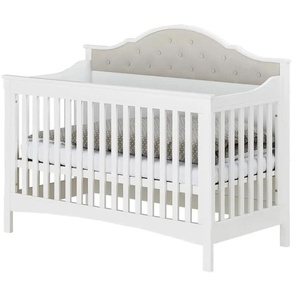 Babybett - weiß - 75 cm - 121 cm | Möbel Kraft