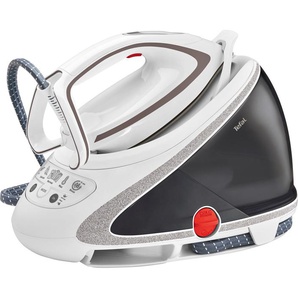 TEFAL Dampfbügelstation GV9567 Pro Express Ultimate Dampfbügelstationen 155 gMin. Dampfleistung, 500 gMin. extra Dampfstoß, Kalk-Kollektor grau (weiß, grau) Bügeleisen Bügelstationen Dampfbügelstation Bestseller