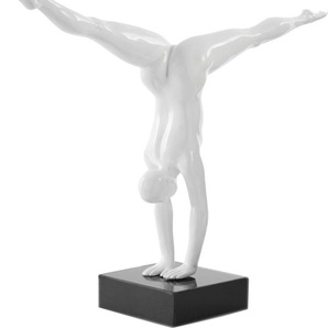 Dekofigur KAYOOM Athlete Dekofiguren Gr. B/H/T: 15 cm x 51 cm x 64 cm, weiß Figuren Skulpturen Dekofiguren