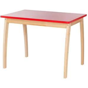 Kindertisch  Premium - rot - 76 cm - 56 cm - 52 cm | Möbel Kraft