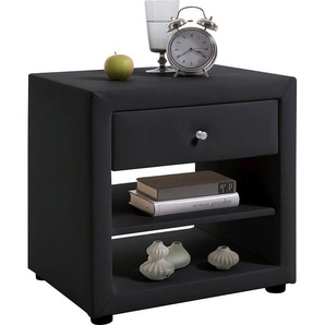 Nachtkonsole ATLANTIC HOME COLLECTION Sideboards B/H/T: 52 cm x 54 cm x 43 cm, schwarz Nachtkonsole Nachtkonsolen und Nachtkommoden Sideboards Atlantic Home Collection