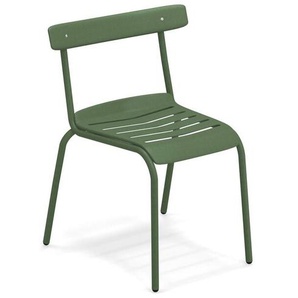 Stuhl Miky Emu Group grün, Designer Florent Coirier, 77x56x55 cm