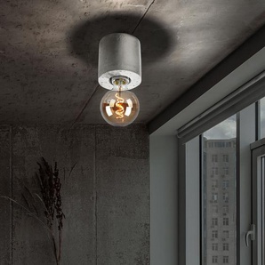 Wohnzimmerlampe Deckenleuchte Lampe Beton Industrial Retro Ohne Schirm D 10 Cm