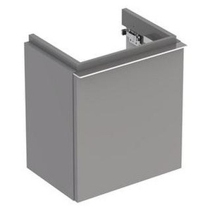 Geberit iCon Unterschrank für Handwaschbecken mit 1 Tür li, 37x42x28cm, platin, 840839000