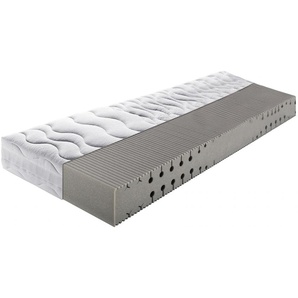 Kaltschaummatratze BRECKLE Pro Body S 592 Matratzen Gr. flexibel (0 kg - 130 kg), B/H/L: 120 cm x 22 cm x 200 cm, Baumwoll Bezug, Material oben: Bio-Baumwolle-Kunstfaser, Material unten: Bio-Baumwolle-Kunstfaser, 1 St., weiß Kinder Kindermatratzen