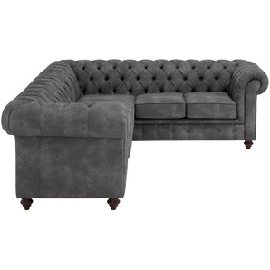 Home affaire Chesterfield-Sofa Chesterfield, mit Knopfheftung, auch in Leder