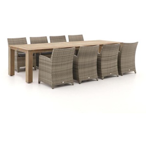 Forza Barolo/ROUGH-X 320 cm Gartenmöbel-Set 9-teilig