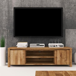 Lowboard TV-Schrank MAISON Eiche massiv 150x43x45 cm