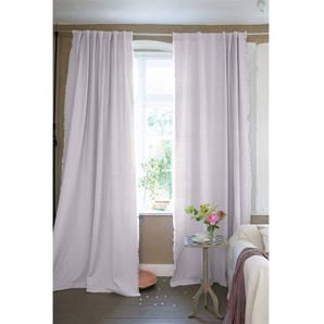 Fransenvorhang Lilac - bunt - 100 % Baumwolle - Vorhänge  Blickdichte Vorhänge - Gardinen - Schlaufenschals