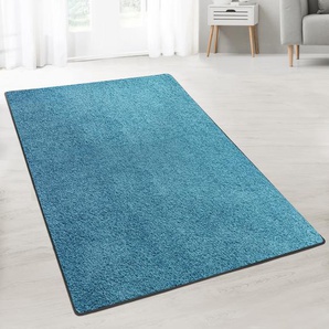 Shaggy-Teppich auf Maß | Barcelona | Hellblau 181 | Breite: 50 cm, Länge: 1000 cm