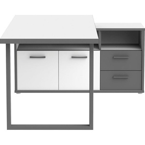 FORTE Schreibtisch Keflav, Breite 124,2 cm
