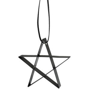 stelton Figura Ornament Stern klein - soft black - 6,1 x 5,9 x 1,3 cm