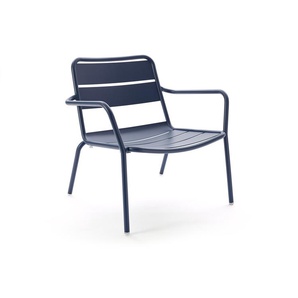Lounge Sessel Malaga blau, 72.5x76.7x69.3 cm