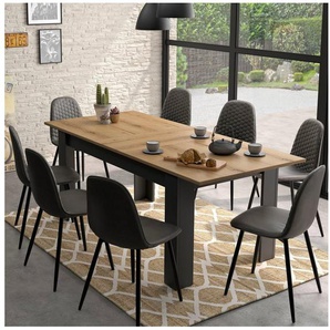 Gami Esstisch Manchester, mit Auszug 160 (200) cm