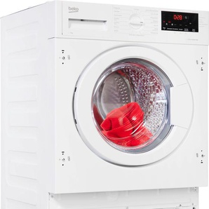 BEKO Einbauwaschmaschine WMI71433PTE1, 7 kg, 1400 U/min C (A bis G) Einheitsgröße weiß Frontlader Waschmaschinen Haushaltsgeräte