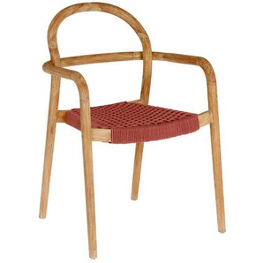 Holz Stühle mit Armlehnen 57 cm breit (4er Set)
