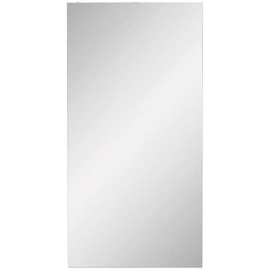 Stylife Badezimmerspiegel , Silber , Glas , rechteckig , 40x80x3 cm , senkrecht montierbar , Badezimmer, Badezimmerspiegel, Badspiegel