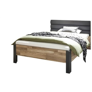 Bett - holzfarben - 146 cm - 96 cm - 213 cm | Möbel Kraft