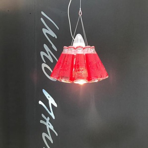 Ingo Maurer Campari Light Pendelleuchte Rot Designerleuchte Designlampe