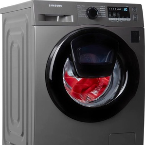 D (A bis G) SAMSUNG Waschmaschine WW7ET4543AX Waschmaschinen AddWash™ schwarz Frontlader Waschmaschine Bestseller